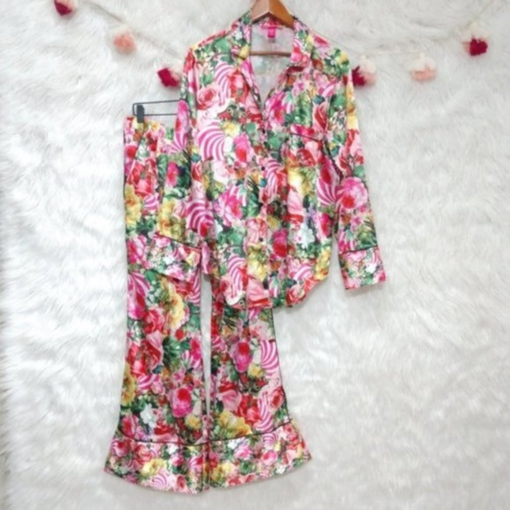 Mary Katrantzou x Victoria's Secret Silk Pajama Set
